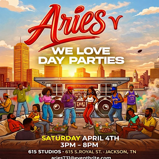 Aries - "WE <3 Day Parties" | Studio 615