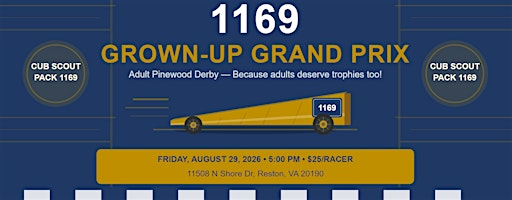 The 1169 Grown-Up Grand Prix | United Christian Parish