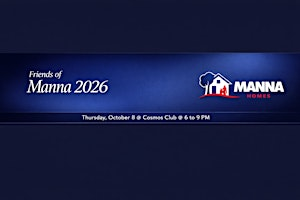 Friends of Manna (Reception & Networking) 2026 | Cosmos Club