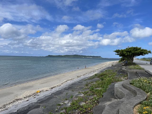 伊計島から浜比嘉島までドライブ