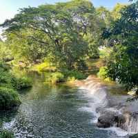 ทานข้าวร้านอาหารสุดชิลล์ ริมน้ำตก ที่สระบุรี 