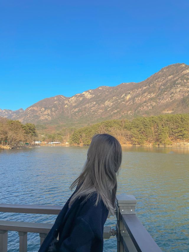 요즘 딱 걷기 좋은 ‘포천 산정호수’