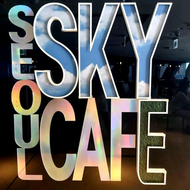 Café and Lounge in Seoul Sky