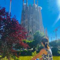 【バルセロナ】スペイン随一の絶景スポット‼︎ステンドグラスが凄すぎた🥺