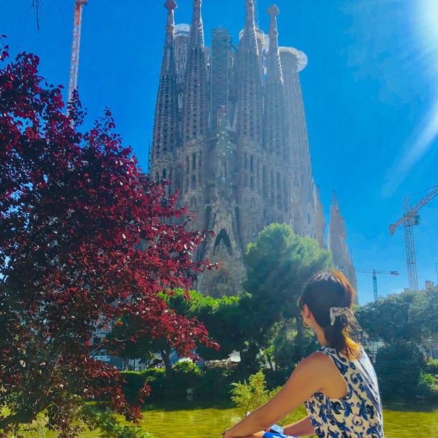 【バルセロナ】スペイン随一の絶景スポット‼︎ステンドグラスが凄すぎた🥺