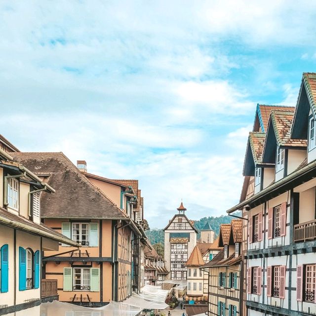 French themed village - Colmar budget travel