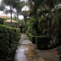 good value resort with beautiful garden 