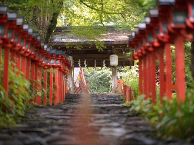 平日の貴船神社をゆっくりお散歩。