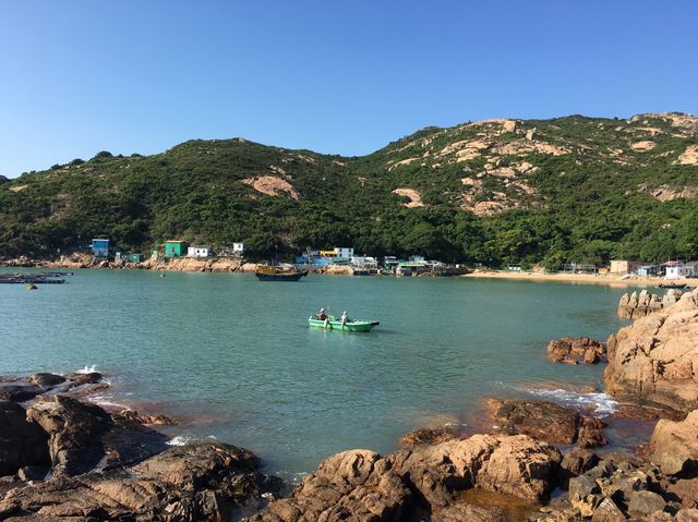 蒲台高崗上觀景