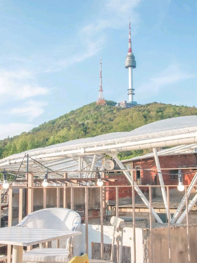 서울 뷰좋은카페 추천, 르몽블랑