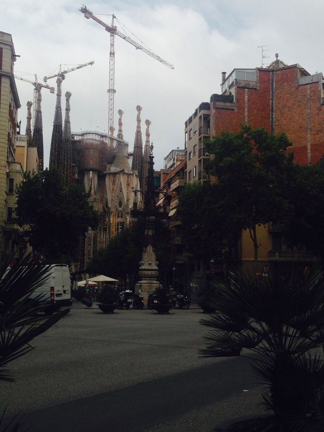 The unfinished church of Barcelona