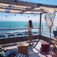 韓国/釜山【海雲台】海が見える🏖インテリアもかわいいカフェ