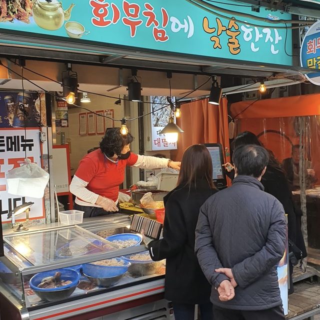 Beach Side food market 