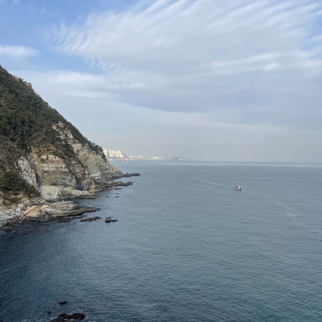 太宗台的藍色大海