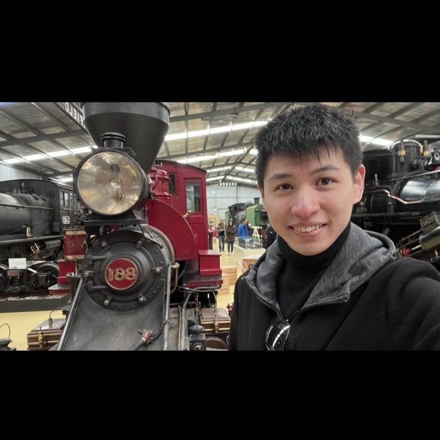 墨爾本的蒸氣火車博物館