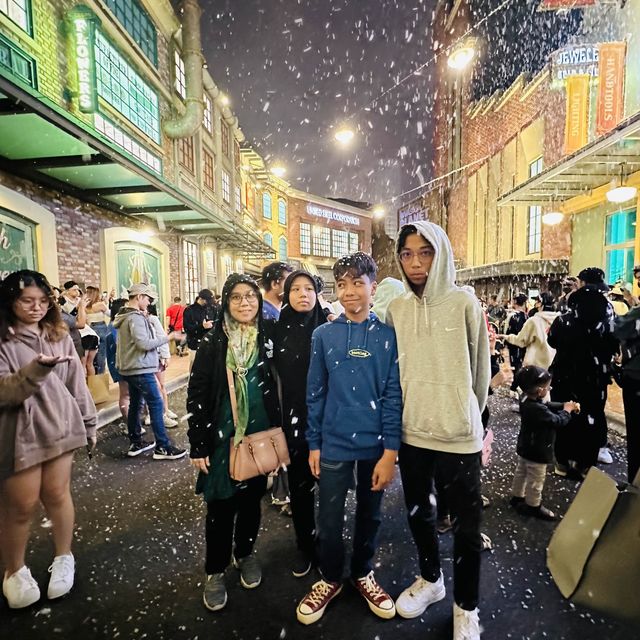 Snow season in Genting Highlands 