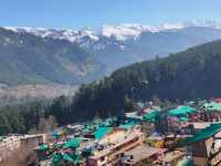 Manali - Snow Capped Mountains 