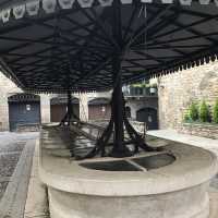 Ancient Washhouse in Bergamo Old Town
