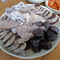 익산 순대 맛집. 수제비집 왕순대