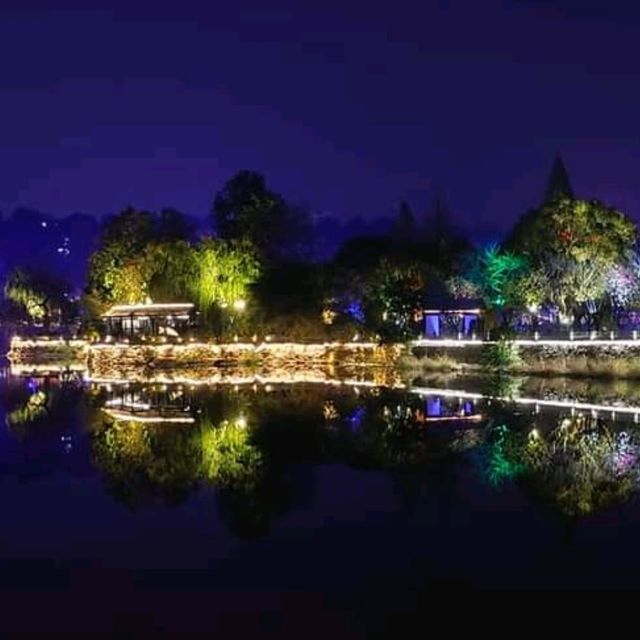 Day and night beauty of Gantang Lake!!!