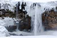 Iceland's largest waterfall, Skogafoss.