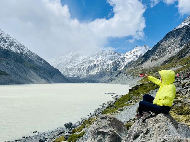 New Zealand hiking check-in point