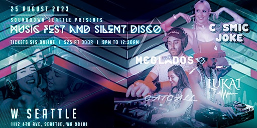 Music Festival Theme Silent Disco Party | W Seattle Hotel