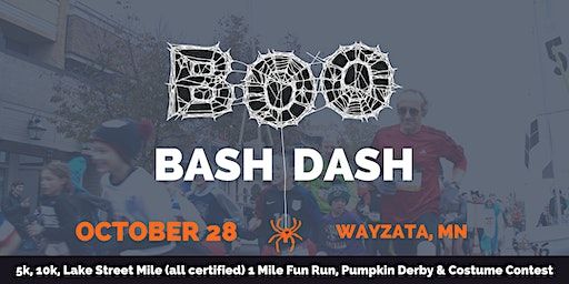 Wayzata's Boo Bash Dash 10k/5k/1 Mile Run/Family Fun Run 2023 | Downtown Wayzata