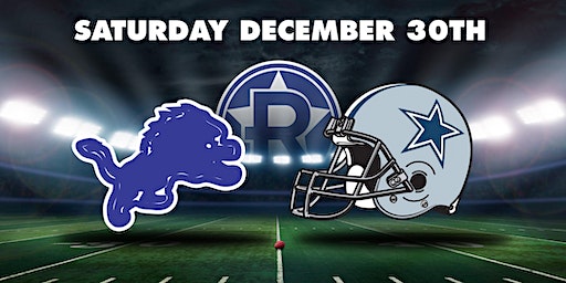Cowboys Vs Lions - Game Watching Party | The Revel Patio Grill