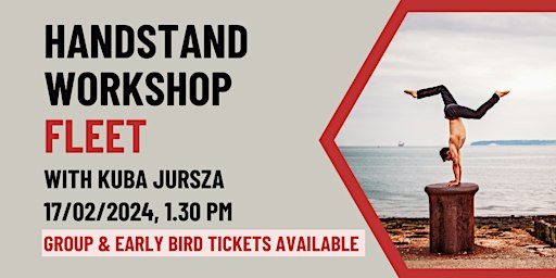 Handstand Workshop Fleet | The Key Centre