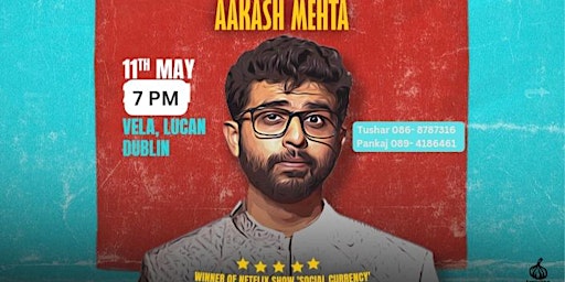 Aakash Mehta - Netflix Winner - Stand-up comedy | Vela Restaurant