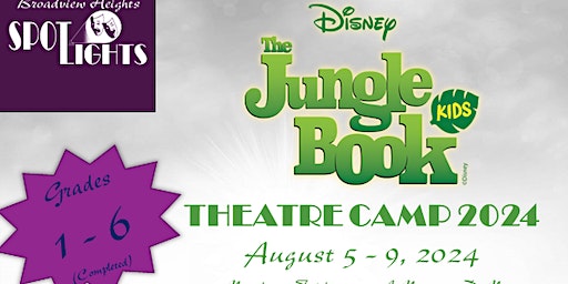 Spotlights' Theatre Camp 2024 | Broadview Heights Cultural Arts Building, Home of the Spotlights Theater