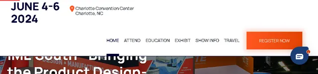 設計與製造南方 2024 | 美國北卡羅來納州夏洛特會議中心