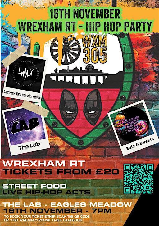 Wrexham RT hip hop party | Eagles Meadow Shopping Centre
