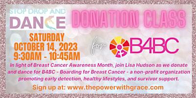 Sat 10/5 9:30am PST *B4BC DONATION CLASS* Stop Drop And Dance | 240 Channing Way