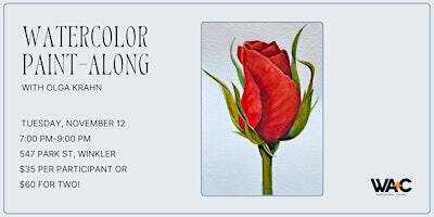Watercolour Paint-Along! | Winkler Arts & Culture