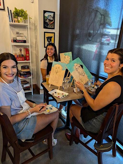 A Paint + Sip Social @ The Corner | The Corner Craft Beer
