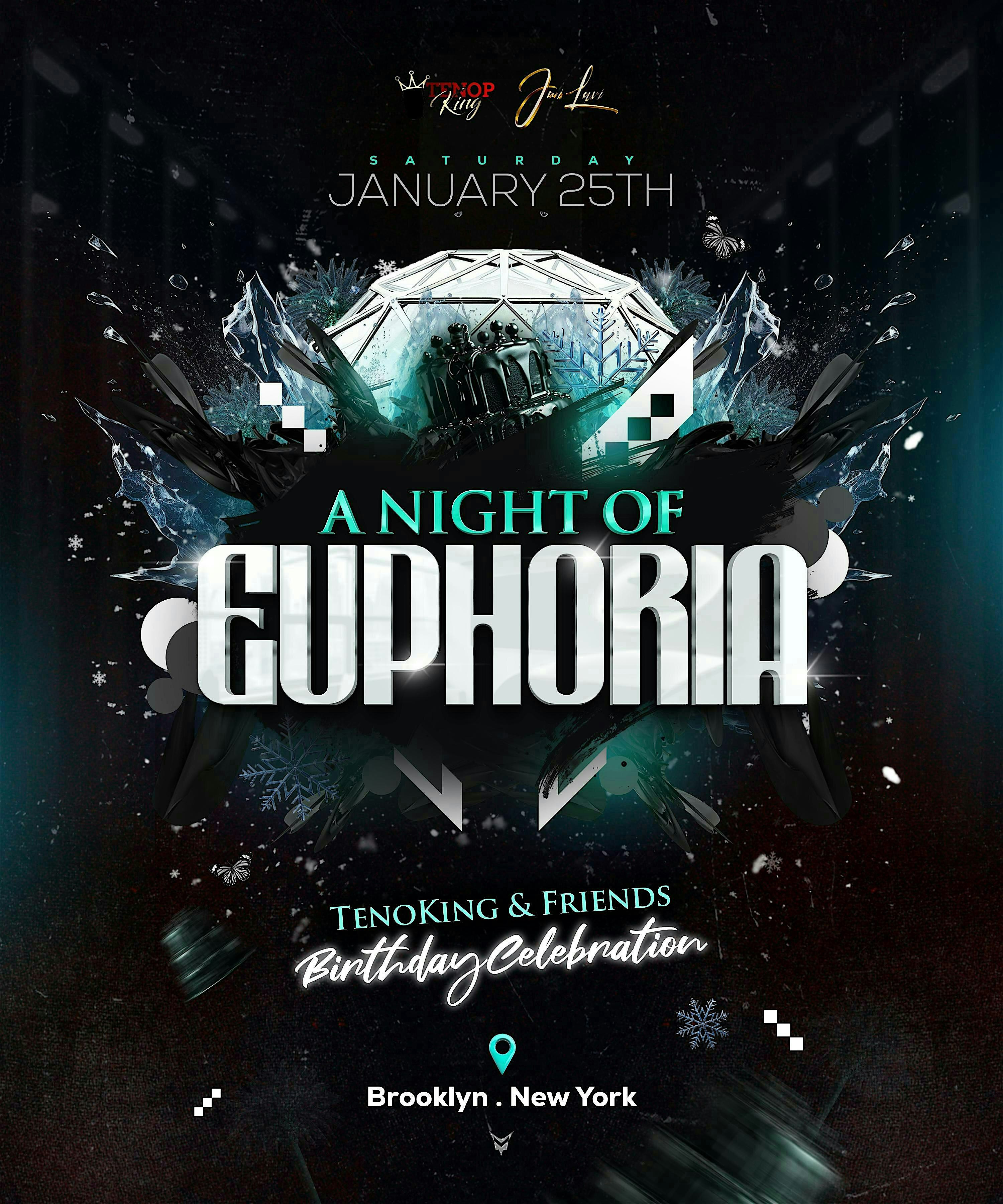 A NIGHT OF EUPHORIA: TENOPKING & FRIENDS BIRTHDAY CELEBRATION | White House Loft