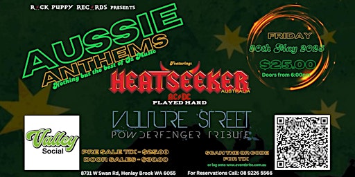 Aussie Anthems - A tribute to AC/DC & Powderfinger, live at Valley Social | Valley Social