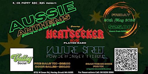 Aussie Anthems - A tribute to AC/DC & Powderfinger, live at Valley Social | Valley Social