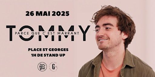 Tommy Bourbi - spectacle de stand up chez M. Georges - Toulouse | 20 Pl. Saint-Georges