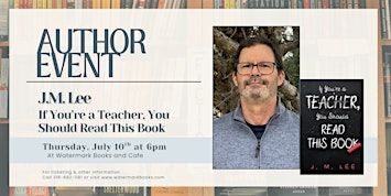 In Store Event with J.M. Lee | Watermark Books & Café