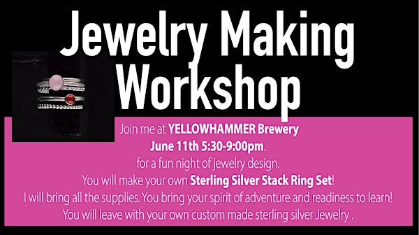 Jewelry Making Workshop @ Yellowhammer Brewing JUNE 11th | Yellowhammer Brewing
