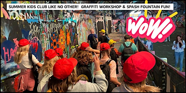 Kids Holiday Club: Graffiti Art & Water Fun Day – Departs from Kingston | Kingston upon Thames