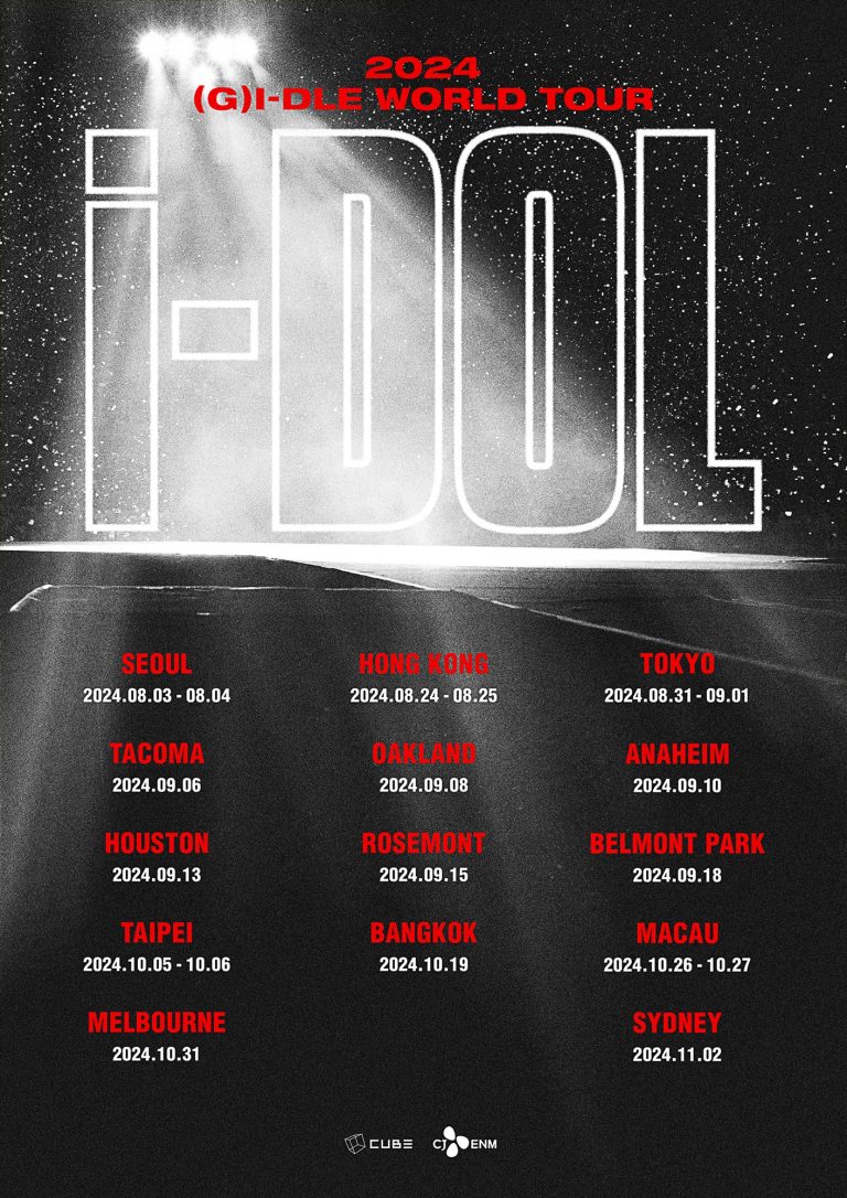 (G)I-DLE 아이들 타이베이 콘서트 2024｜(G)I-DLE WORLD TOUR 'iDOL' in Taipei | 타이베이 아레나