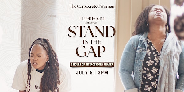 Upper Room Experience: Stand in the Gap | Douglas College - Room N3408, New West