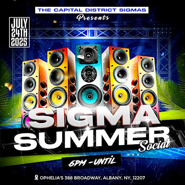 Sigma Summer Social | Ophelia's