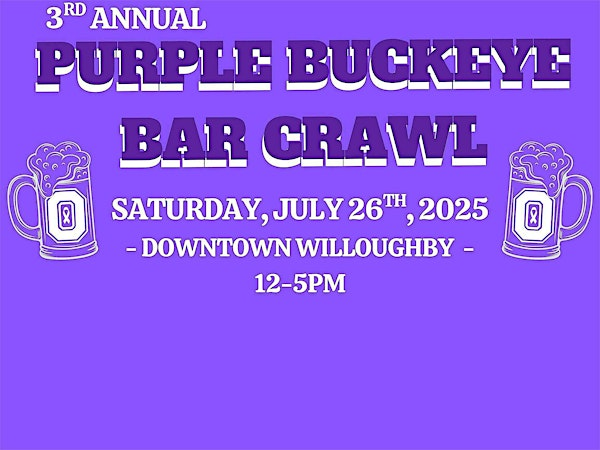 The Purple Buckeyes Bar Crawl DTW (Benefitting The American Cancer Society) | The Wild Goose