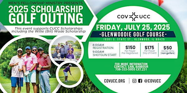CUCC Scholarship Golf Outing 2025 | Glenwoodie Golf Club