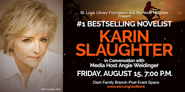 Author Event -Karin Slaughter, "We Are All Guilty Here" | St. Louis County Library - Clark Family Branch